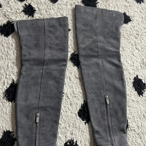 Gianvito Rossi size 37 gray Over-the-Knee Boots - Picture 3 of 11